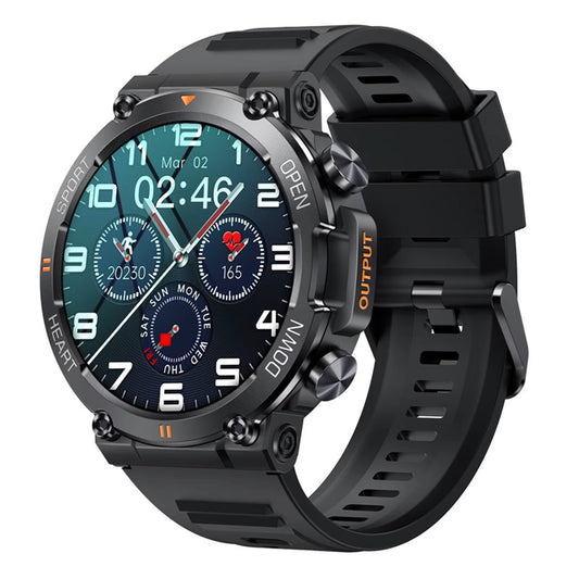  Smart Watch for Men Heart Rate Blood Bluetooth Sport 400Mah Long Standby 1.39 Inch 360*360 HD Screen Outdoors Smartwatch  K56Pro