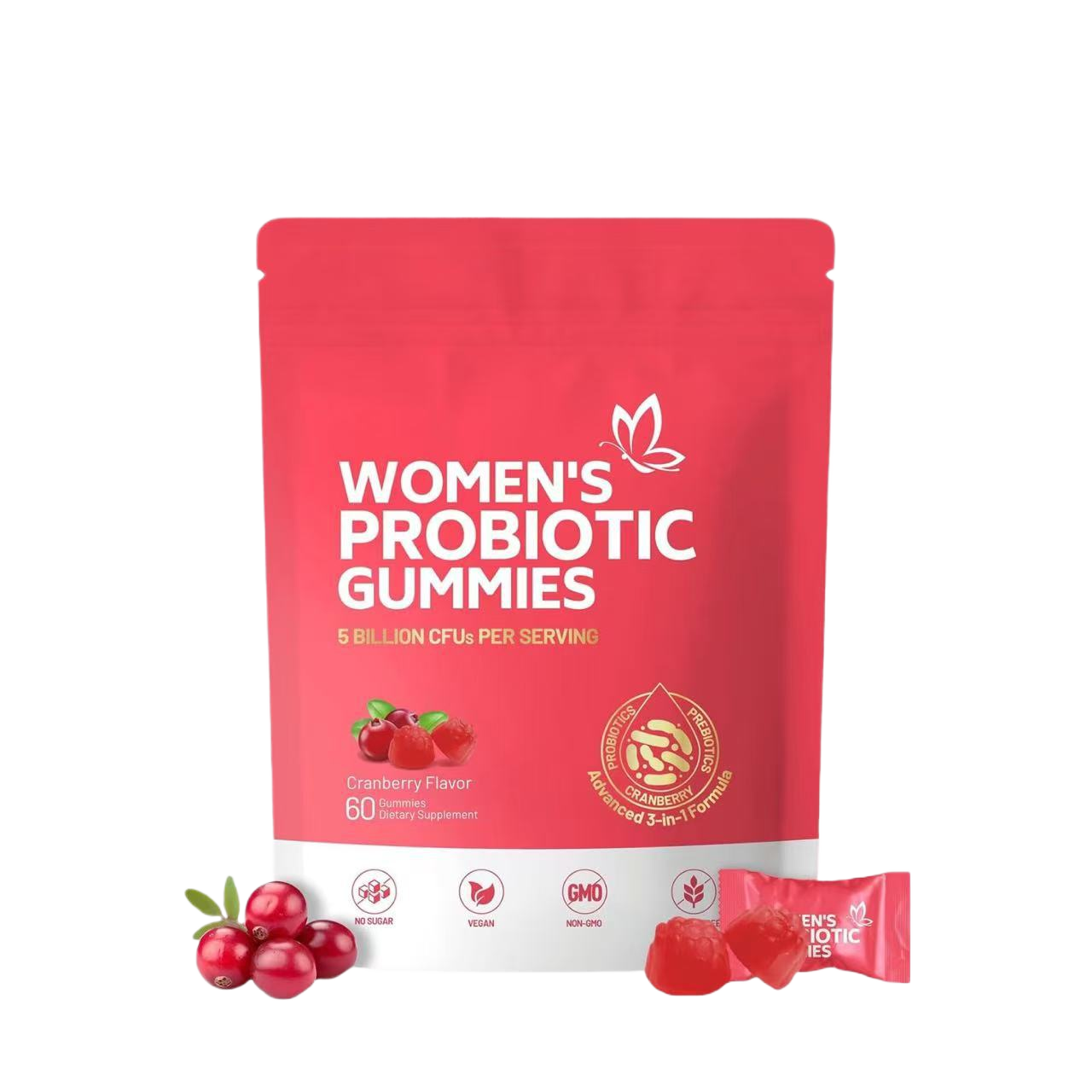 Cranberry Probiotic Gummies